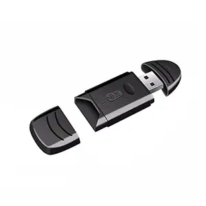 RYAP C299 USB2.0 Portable Support SD Memory Ca Fast Recognition Plug and Play Wide Compatibility Black
