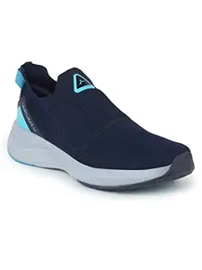 ABROS Men's Eren ASSG1273 Sports Shoes_Navy/Sea Green_7UK