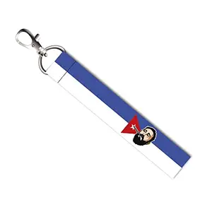 ISEE 360® Cuban Hero Lanyard Tag with Swivel Lobster for Gift Luggage Bags Backpack Laptop Bags L X H 5 X 0.8 INCH