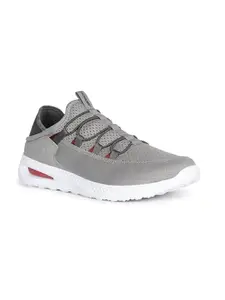 Power 8392 Prime Walk 100 Lace Grey Sport Running Shoes for Mens |Enhanced Comfort and Performance |Ideal for Running|Sport|Walking|Stylish Shoes with Lightweight Shoes|Size- 9
