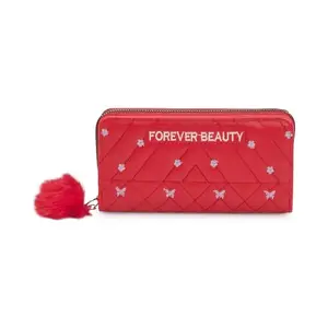 GLOWY Special Wallet for Women | Ladies Hand Purse for Women Daily use | Unique Stylish Hand Bag for Women and Girls (Red)