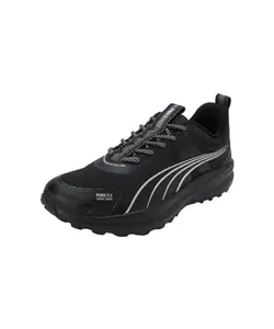 Puma Unisex-Adult Redeem Pro Trail PTX Black-Silver Running Shoe - 10 UK (37877101)