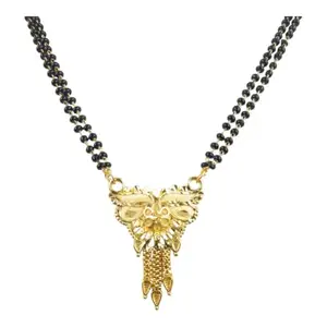 Swaroop Designer Simple Black Bead Daily Use Vati Maharashtrian Wati Mangalsutra Designe 23