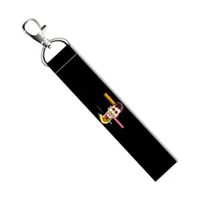 ISEE 360® Footballer Neymar Lanyard Bag Tag with Swivel Lobster for Gift Luggage Bags Backpack Laptop Bags Students Employees L X H 5 X 0.8 INCH