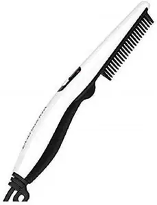 Honestum Styler V2 Men's Electric Hair Styler Beard Sideburns Mustache Comb Styling Iron V2 Men's Electric Hair Straightener Brush