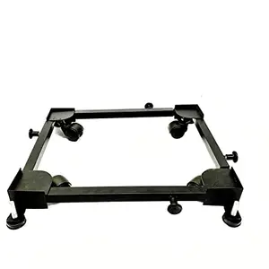Xplore Adjustable Wheeled Metal Stand/Trolley Suitable for Front & Top Loading Washing Machines, Dishwashers, and Refrigerators