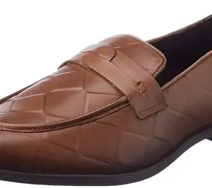 Lee Cooper Men's LC6112E Leather Formal Shoes_43 Tan