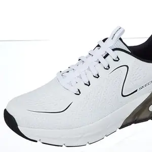 Skechers-232664-WBK-Men's Casual Shoes-UK11 White Black