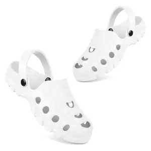 DRACKFOOT Men's Comfortable Slipper,Casual Lightweight Slipper for Everyday Wear for Men's-(SLIP(PD)-3139-8-White)