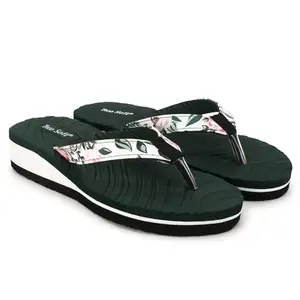 Women Slipper Stylish Comfortable Extra Softnes Lightweight Casual Fancy Flip Flop_GN_003-B-GRN_4, Green