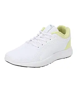 Puma Womens Pop WNS White-Yellow Pear-Porcelain Running Shoes - 6 UK (39093902)