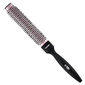 Beauté Secrets Blow Dry Brush, 1.25 Inch 32mm Hair Brush & Oval Barrel Hair Comb for Men, Ideal for Blow-Drying, Straightening, Defined Curls, Extra Volume & Root-Lift, Pink