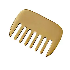 Livronic® Kansa Comb With The Benefits of Reduce Hair fall and Help In Hair Growth For Men and Women (LARGE)