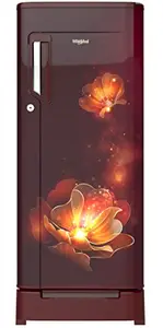 Whirlpool 190 L 3 Star Direct-Cool Single Door Refrigerator (205 IMPC ROY 3S WINE RADIANCE, Wine Radiance), Free 1 Year Extended warranty
