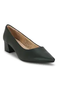 Allen Solly Women Green Casual Heels