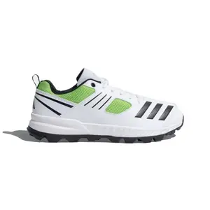 adidas Mens CriHase 23 FTWWHT/CBLACK/LUCLIM Cricket Shoes 8 UK (IU7867)