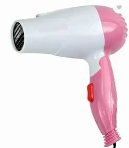 MAZZLEDRESS Professional 1000 Watts Foldable Hair Dryer with 2 Speed Control for Men and Women