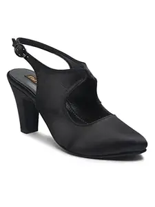 Flat n Heels Womens Black Sandals FnH 1796-BK