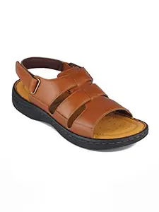 Red Chief Leather casual sandals for men