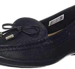 Bata Women's Slip-on Loafer - Black (8 UK) (5516992)