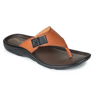 Liberty Mens Lfl-03 Tan Slipper - 43