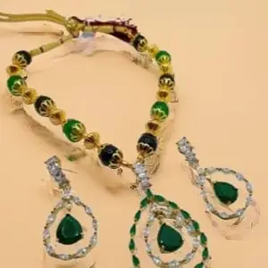 Bhagwati jewels art | kundan moti necklace set for women 9031