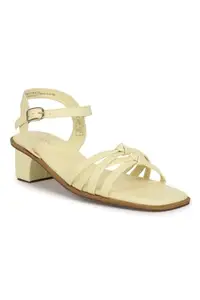 Allen Solly Women Yellow Casual Heels