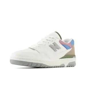 new balance Mens Bb550 Sea Salt (108) 1 Running Shoe - 4.5 UK (Bb550Pga), White