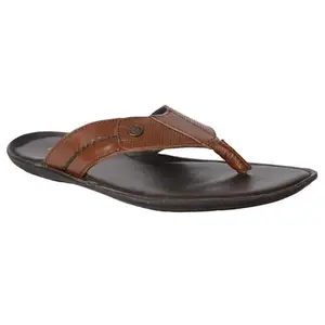 MALTA Genuine Leather Tan Casual Chappal for Men: BUCKAROO
