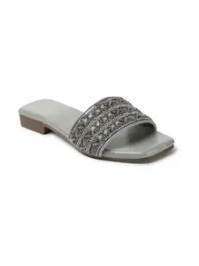 Iconics Women Sandal,Grey,UK-3