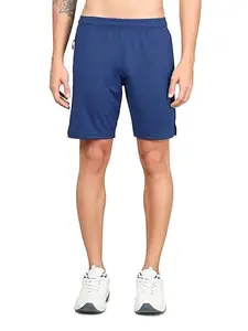 TECHNOSPORT Men's Active Shorts - (MSP608DNM2XL_Denim_2XL) Pack of 1