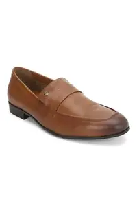 Louis Philippe Men's Tan Formal Shoes