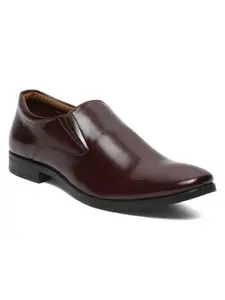 Kosher Cherry Color Slip-on Formal Shoes
