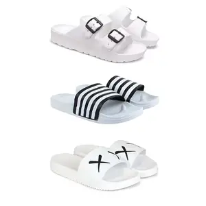 sandal for Men's,slip-ons, casaul sandals for Men'sGRP-SAN-(3-COMBO)-3113-3026-3029-7