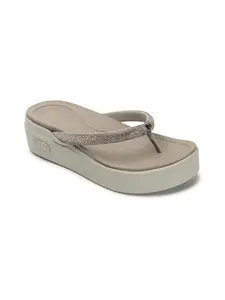 ELLE Women Sandal,Grey,UK-8