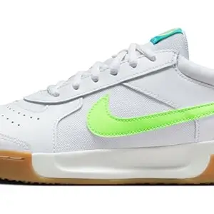 Nike Womens W Zoom Court LITE 3 Shoes, White/LMBLST, 4.5 UK (7 US)