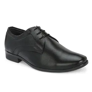 Azzaro Black Men's Synthetic Leather Comfortable Slip-On Formal Shoes for Man Business Daily Use Black