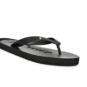 DR STTEP Men's Comfortable Flip-Flops | Lightweight & Durable Slippers for Daily Wear | Anti-Skid Sole & Stylish Design_Black_11_Pack of 5