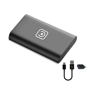 GiftLand Wireless CarPlay Adapter Wireless CarPlay Dongle, Convert Wired to Wireless CarPlay, Plug & Play, for Factory Wired CarPlay Cars (Black)
