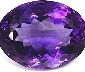 SIDHGEMS Lab Certified 3.25 Carat Katela Amethyst Stone Original Natural Jamuni Purple Untreated African Katela Gem Stone for Unisex