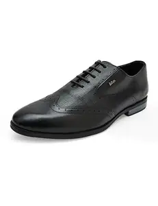 Lee Cooper Men's LC7522E Black Formal Lace UP Shoes_43EU