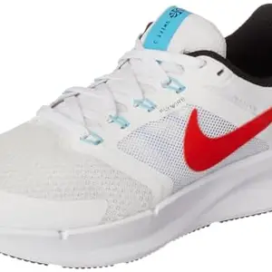 Nike Womens W Run Running Shoes Swift 3-White/Picante Red-Baltic Blue-Black-Dr2698-102-3.5Uk, 3.5 UK, Multicolor