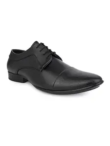 ALBERTO TORRESI Signature by at/Office Wear Toe Cap Shoes Black