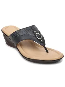 Liberty SENORITA LNF-4 LADIES N.BLUE CASUAL THONG 38