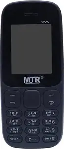 MTR Mt105 (Dual Sim, 1.8 Inch Display, 800 Mah Battery) (Black) price in India.