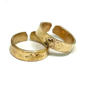 Adjustable and Butterfly Design Daily Use Impon Metti/Toe Ring for Women (P231)