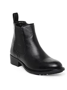 Bruno Manetti Women's Black Mid Ankle Length Zip Closure Boots, Size 4 – Stylish & Comfortable Footwear for Every Occasion
