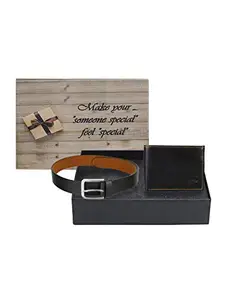 Swiss Design SDWC-127 Wallet & Belt Gift Set For Men