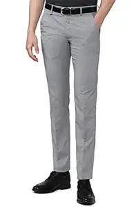 Van Heusen Men's Slim Fit Mid Rise Pants