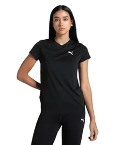 Puma Women Cotton Solid Regular Fit Tees